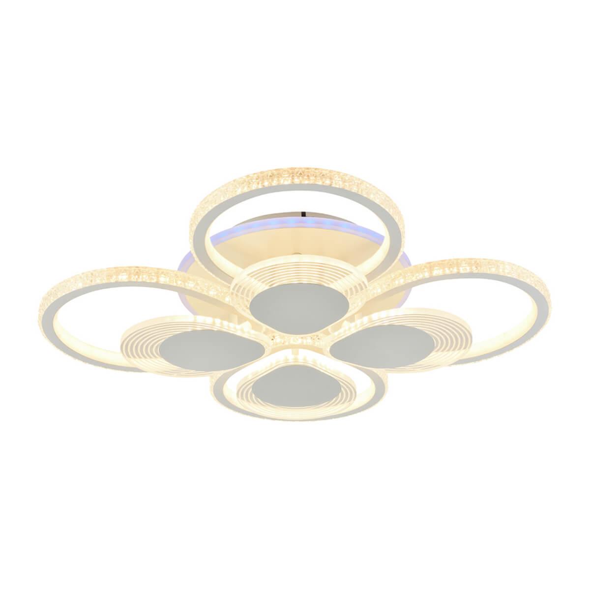 Потолочная светодиодная люстра Profit Light 5891/4+4B WHT