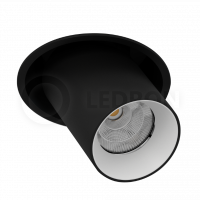 Встраиваемый поворотный светильник Ledron EVA DANNY MINI Black-White LED