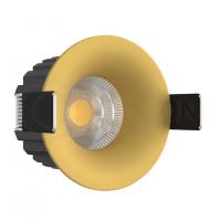 Светильник встраиваемый LOFT Gold LeDron неповоротный LED