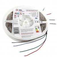 Светодиодная влагозащищенная лента ЭРА 14,4W/m 60LED/m 5050SMD RGB 5M LS5050-14,4-60-12-RGB-IP65-1 Б0002347
