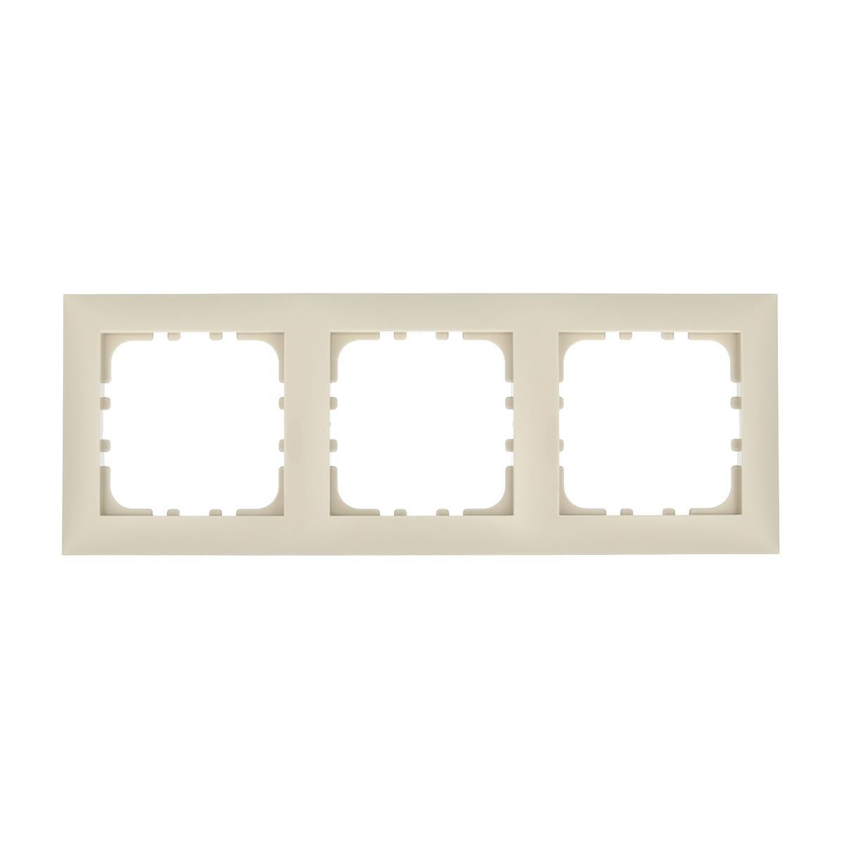 Рамка LK Studio 3-постовая (бежевый) LK60 864301-1