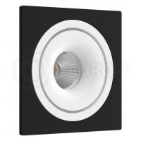 Встраиваемый светодиодный светильник Ledron LH10 SQ Black-White LED