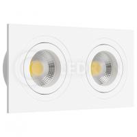 Светильник встраиваемый AO11821 White LeDron поворотный под сменную лампу