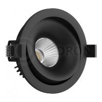 Встраиваемый поворотный светильник Ledron MJ1006 Black LED