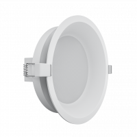 Светильник встраиваемый UNIQUE MIDDLE White Ledron неповоротный LED