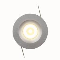 Встраиваемый светодиодный светильник Uniel ULM-R02-1W/WW 07625