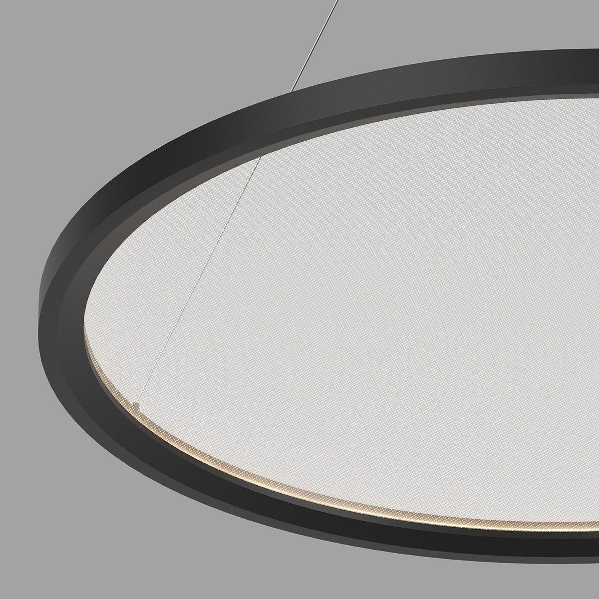 Подвесной светодиодный светильник Denkirs Veil DK6620-BK