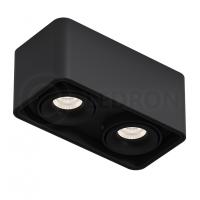 Светильник накладной TUBING 2 Black Ledron регулируемый LED