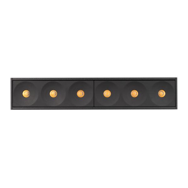 Трековый светодиодный светильник Arlight Mag-Dark-45-L200-6W Warm3000 034996