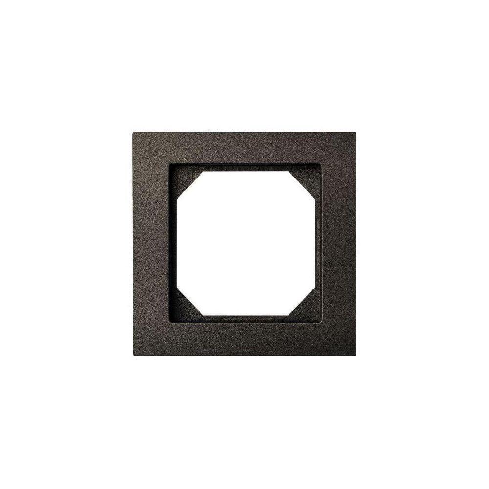 Рамка 1-постовая Liregus Epsilon антрацит 28-116
