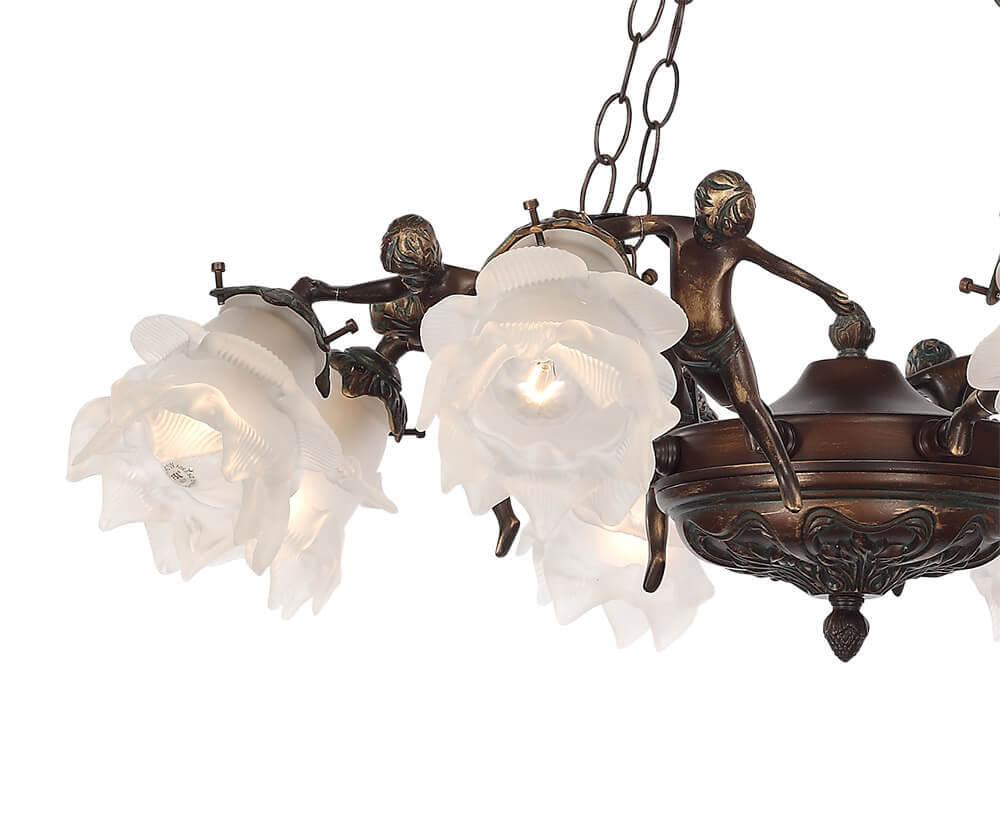 Подвесная люстра Lumien Hall Эльза H17050/8PCRG