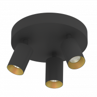 Накладной светодиодный светильник LeDron SAGITONY R3 S60 Black-Gold