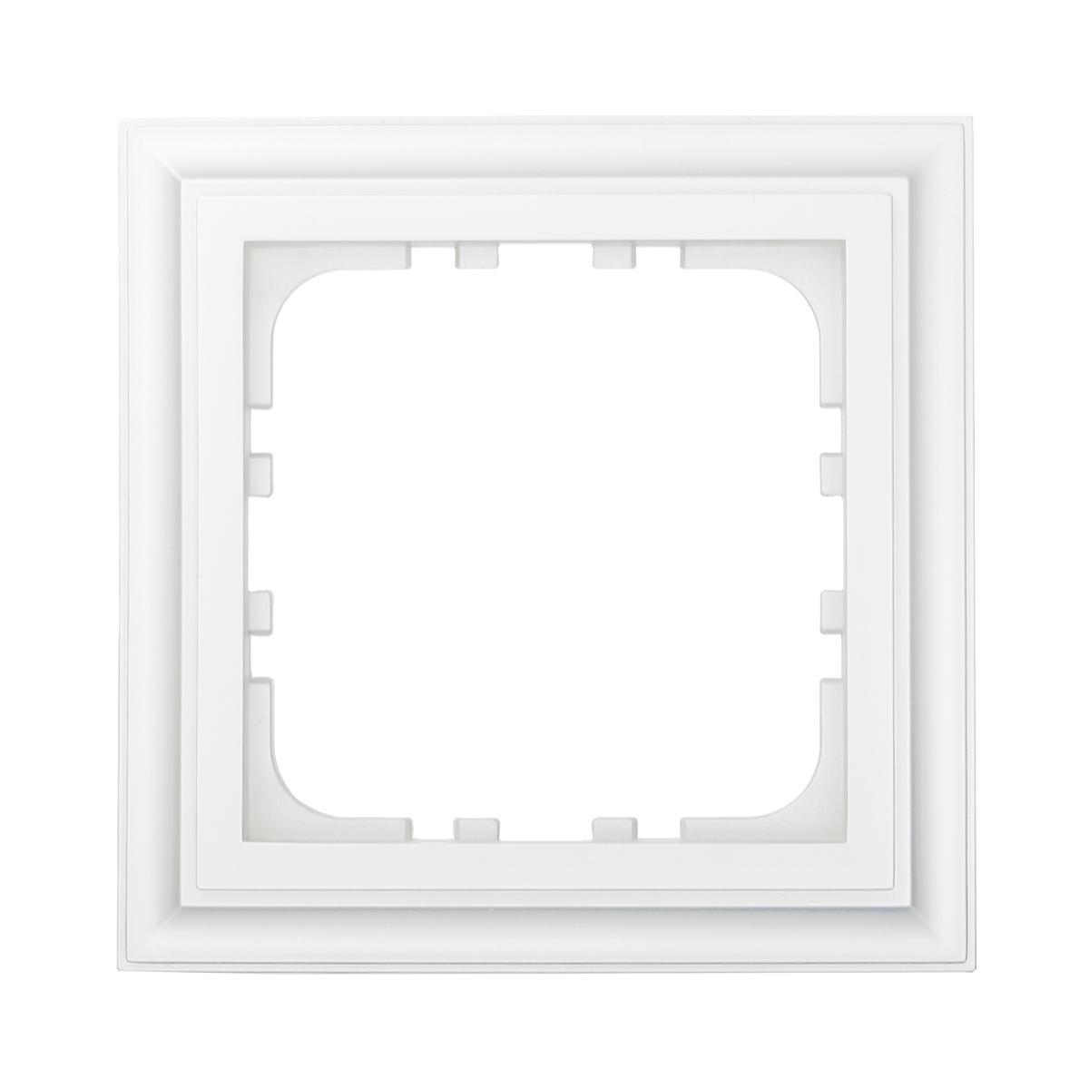 Рамка LK Studio 1-постовая (белый) CLASSIC 894104-1