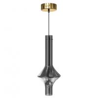 Подвесной дизайнерский светильник Ledron 10705P smoky glass