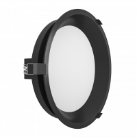 Светильник встраиваемый UNIQUE LARGE Black LeDron неповоротный LED
