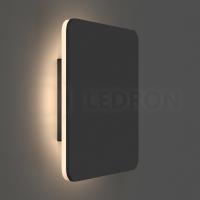 Светильник настенный LD4180/8W Black Ledron неповоротный LED