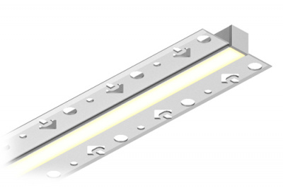 Встраиваемый профиль без рамки Linear 1313 f 1.0 m
