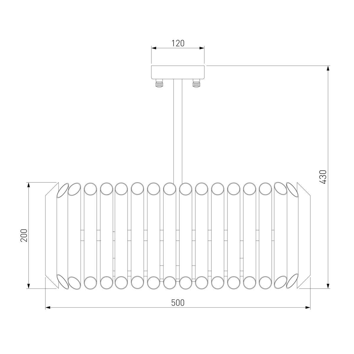 Потолочная люстра Bogates Castellie 362/5