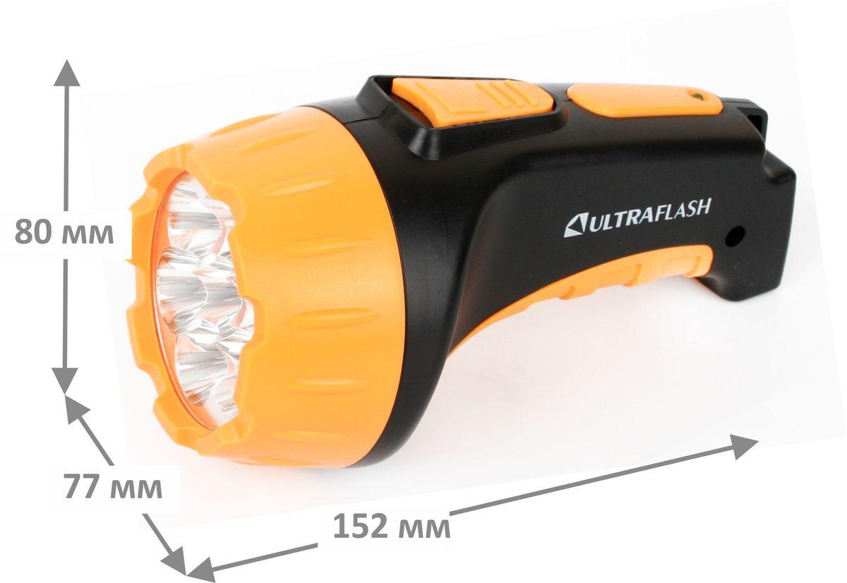 Рабочий светодиодный фонарь Ultraflash Accu Profi аккумуляторный 155х75 25 лм LED3807  9216