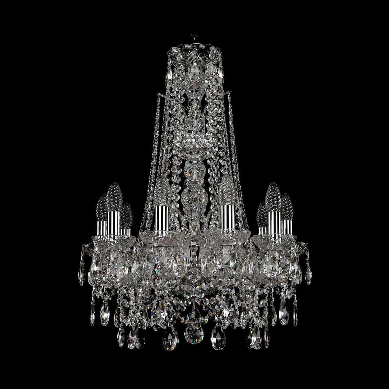 Подвесная люстра Bohemia Ivele 1411/10/141/XL-66 Ni