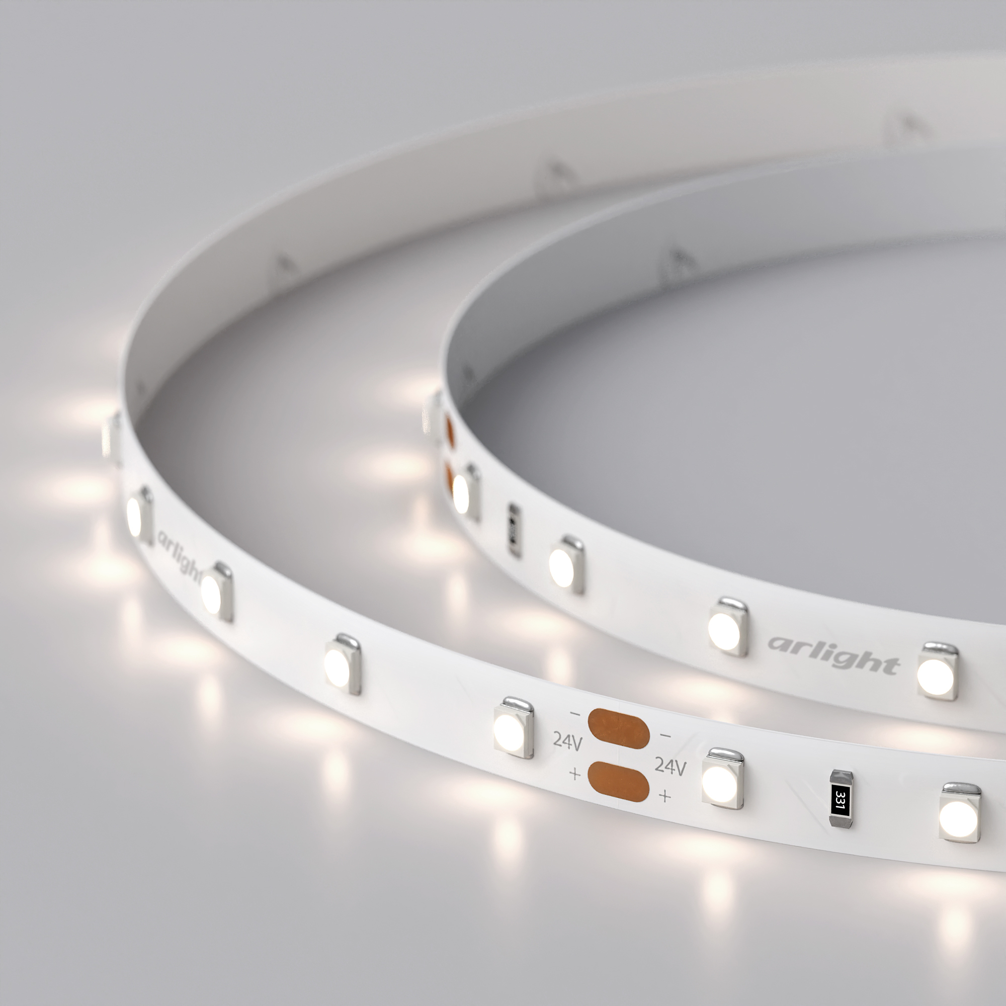 Светодиодная лента Arlight 4,8W/m 60LED/m 2835SMD дневной белый 5M 021412(2)