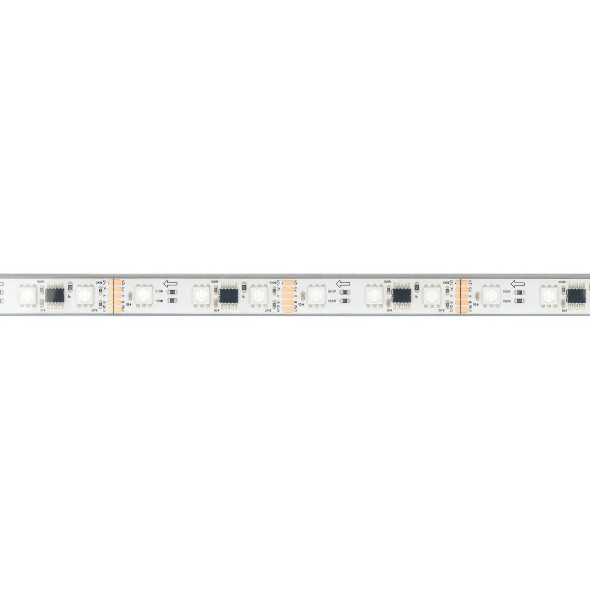Светодиодная лента герметичная Arlight 14W/m 60LED/m 5060SMD разноцветный 5М DMX-PFS-B60-12mm 12V 039175