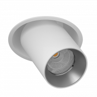 Встраиваемый поворотный светильник Ledron EVA DANNY MINI White-Grey LED