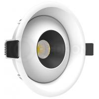 Светильник встраиваемый KRIS IN White-Black LeDron поворотный LED