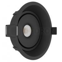 Светильник встраиваемый ORBIT IN Black LeDron поворотный LED
