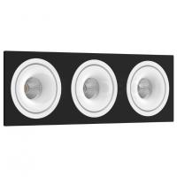 Встраиваемый светодиодный светильник LeDron LH10 SQ3 Black-White LED