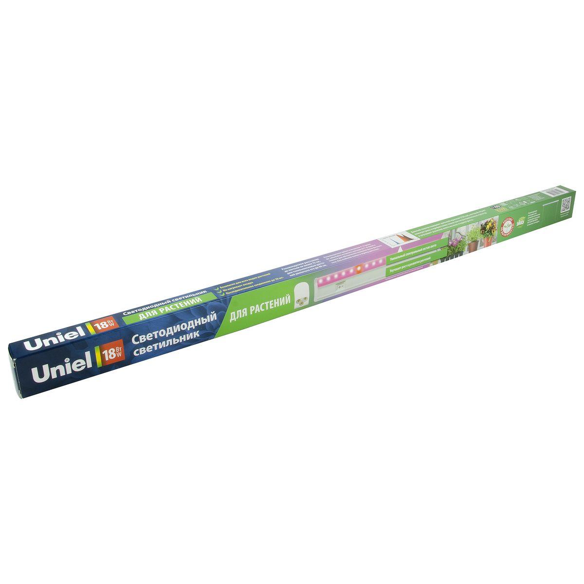 Настенный светодиодный светильник для растений Uniel ULI-P42-18W/SPBX IP40 White UL-00010567