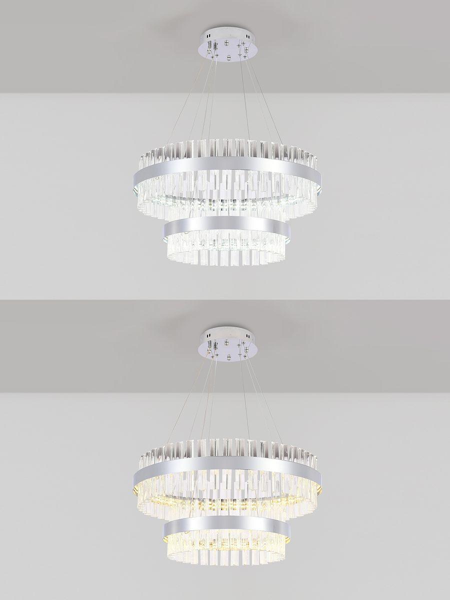 Подвесной светодиодный светильник Natali Kovaltseva Smart Нимбы Innovation Style 83005