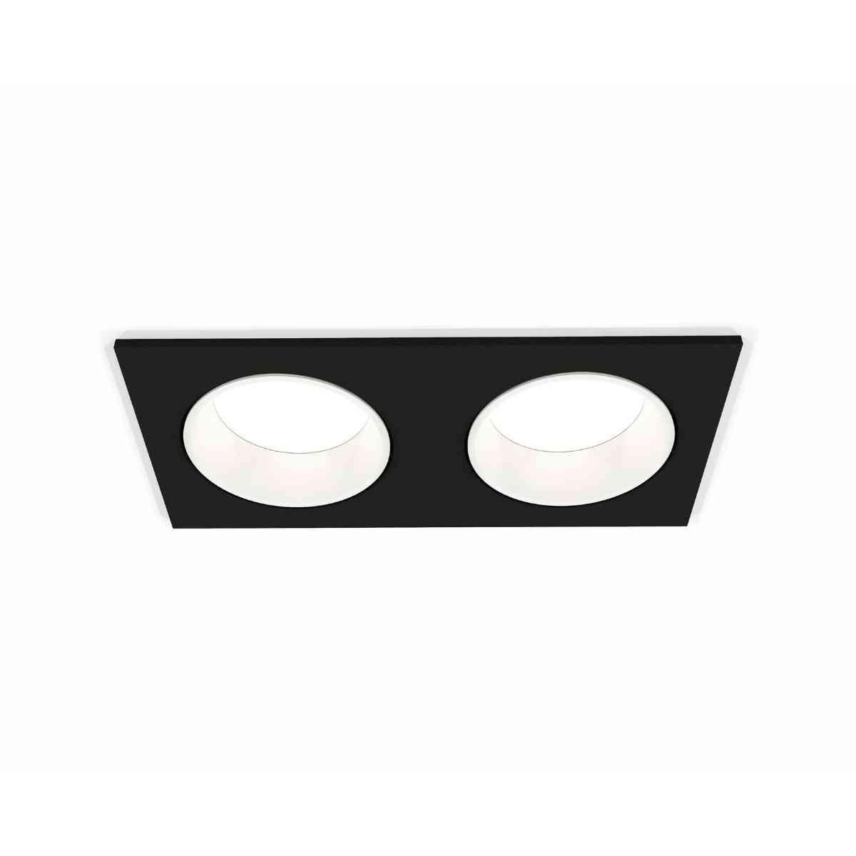 Комплект встраиваемого светильника Ambrella light Techno Spot XC6526001 SBK/SWH черный песок/белый песок (C6526, N6110)