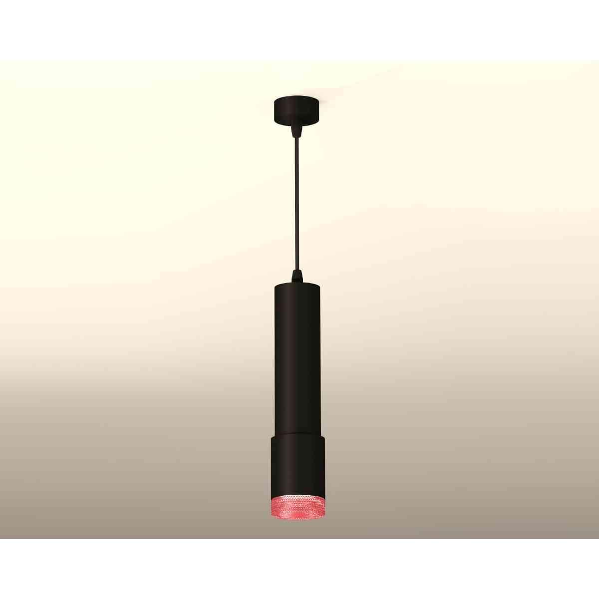 Комплект подвесного светильника Ambrella light Techno Spot XP7422003 SBK/PI черный песок/розовый (A2302, C6356, A2030, C7422, N7193)