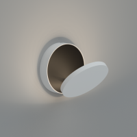 Светильник настенный UFO G2 White-Black Ledron поворотный LED