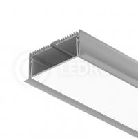 Профиль встраиваемый арт.13003 Ledron алюминиевый для светодиодных лент