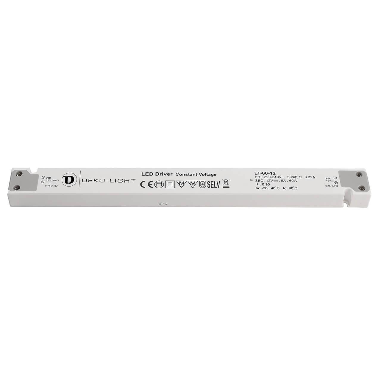 Блок питания Deko-Light LT-60-12 12V 60W IP20 5A 862093