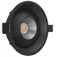 Светильник встраиваемый KRIS IN Black-Grey LeDron поворотный LED