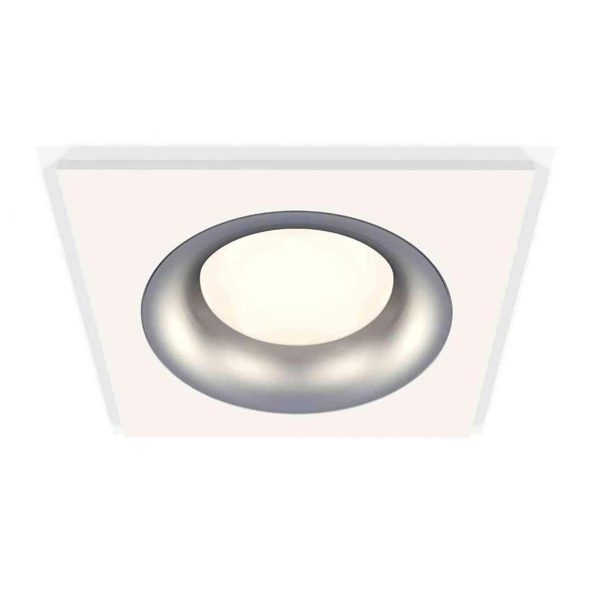 Комплект встраиваемого светильника Ambrella light Techno Spot XC7631004 SWH/MCH белый песок/хром матовый (C7631, N7013)