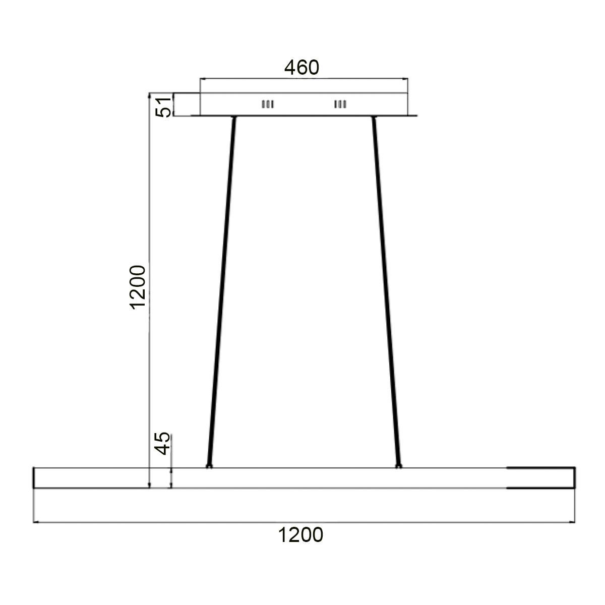 Подвесной светильник Vele Luce Latte VL7121P12