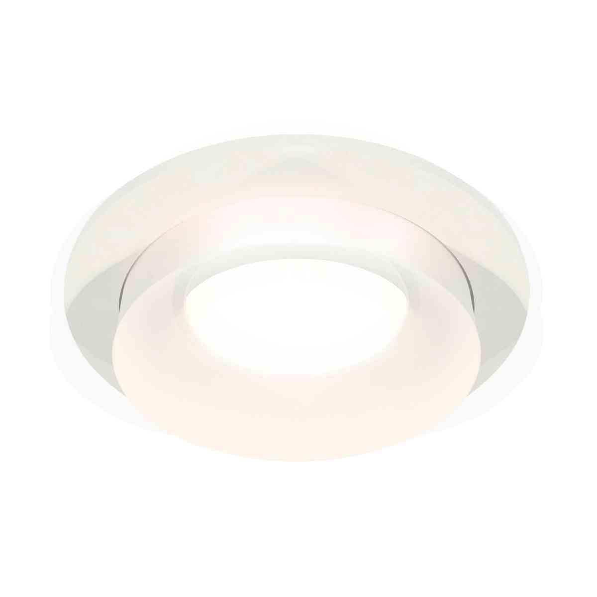 Комплект встраиваемого светильника Ambrella light Techno Spot XC7621044 SWH/FR белый песок/белый матовый (C7621, N7165)