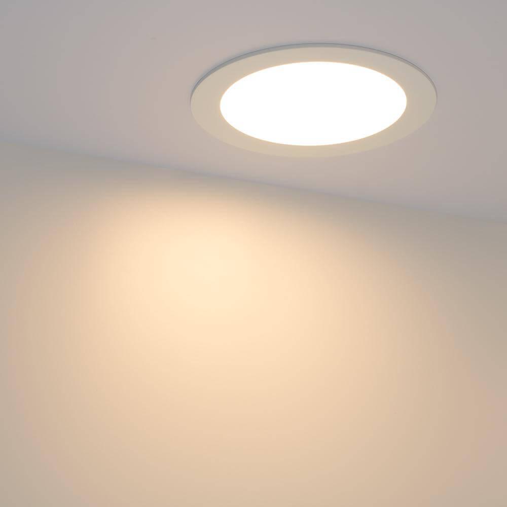 Встраиваемый светодиодный светильник Arlight DL-172M-15W Warm White 020113