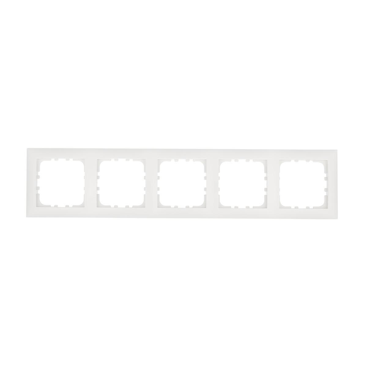 Рамка LK Studio 5-постовая (белый) LK60 864504-1