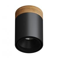 Накладной светильник KEA R ED GU10 Wooden Black