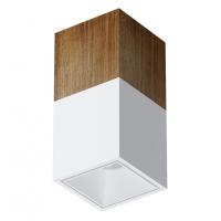 Накладной светильник KUBING 190 Wooden White