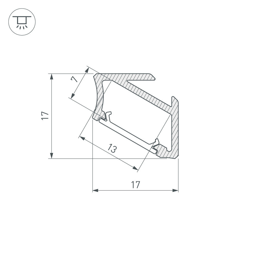 Настольная лампа для рабочего стола Kanlux DOSAN II LED W 26694