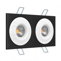 Встраиваемый светильник AO1501001 SQ2 Black-White под сменную лампу