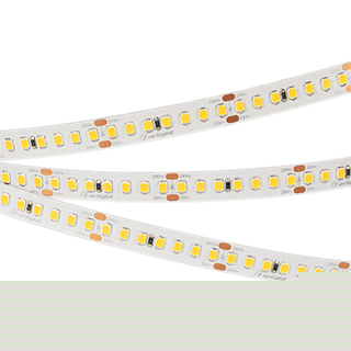 Светодиодная лента Arlight 17W/m 168LED/m 2835SMD теплый белый 5M 025149(2)