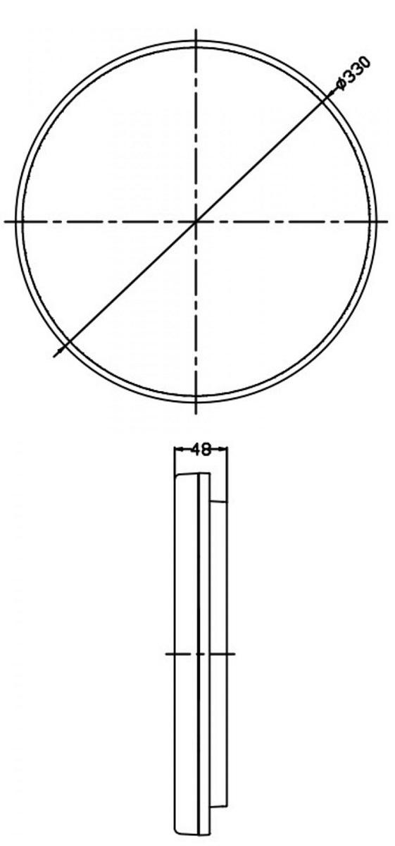 Потолочный светодиодный светильник Deko-Light Altais 348145