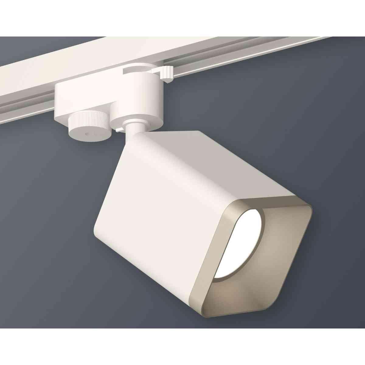 Комплект трекового светильника Ambrella light Track System XT7812002 SWH/SSL белый песок/серебро песок (A2520, C7812, N7703)